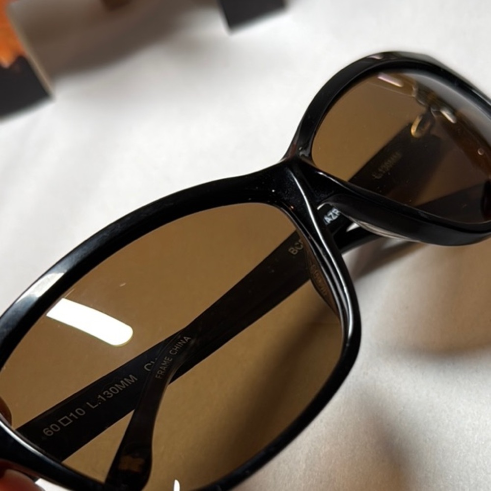BCBGMaxAzria Black Sunglasses with Dark Tinted Lenses - Picture 6 of 8